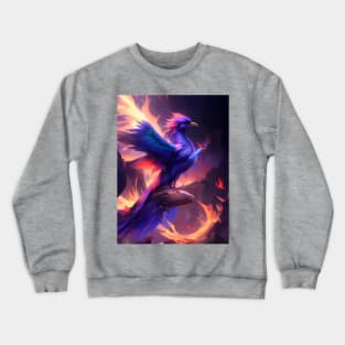 Colourful Pheonix bird Crewneck Sweatshirt